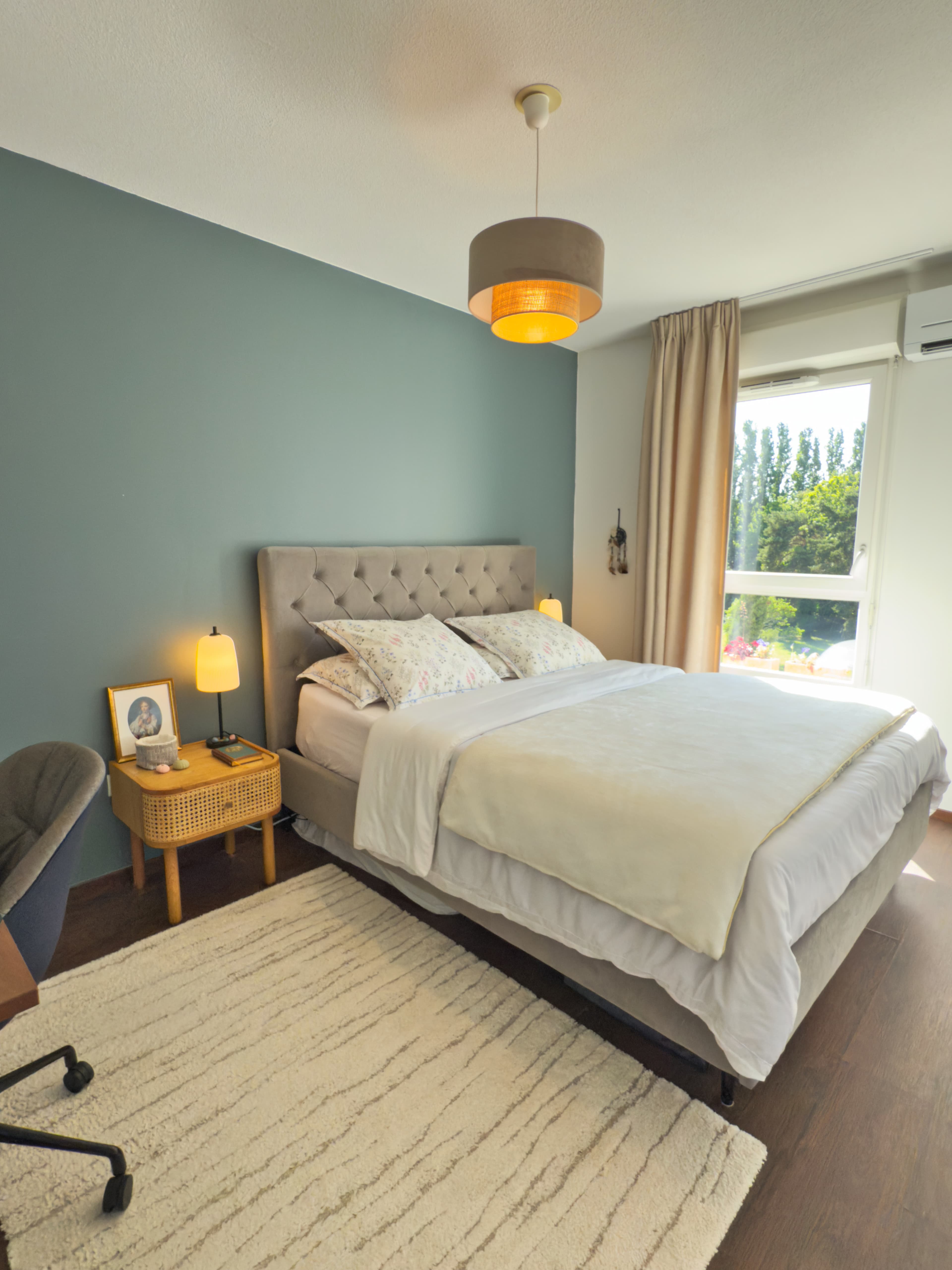 Détail de la chambre parentale