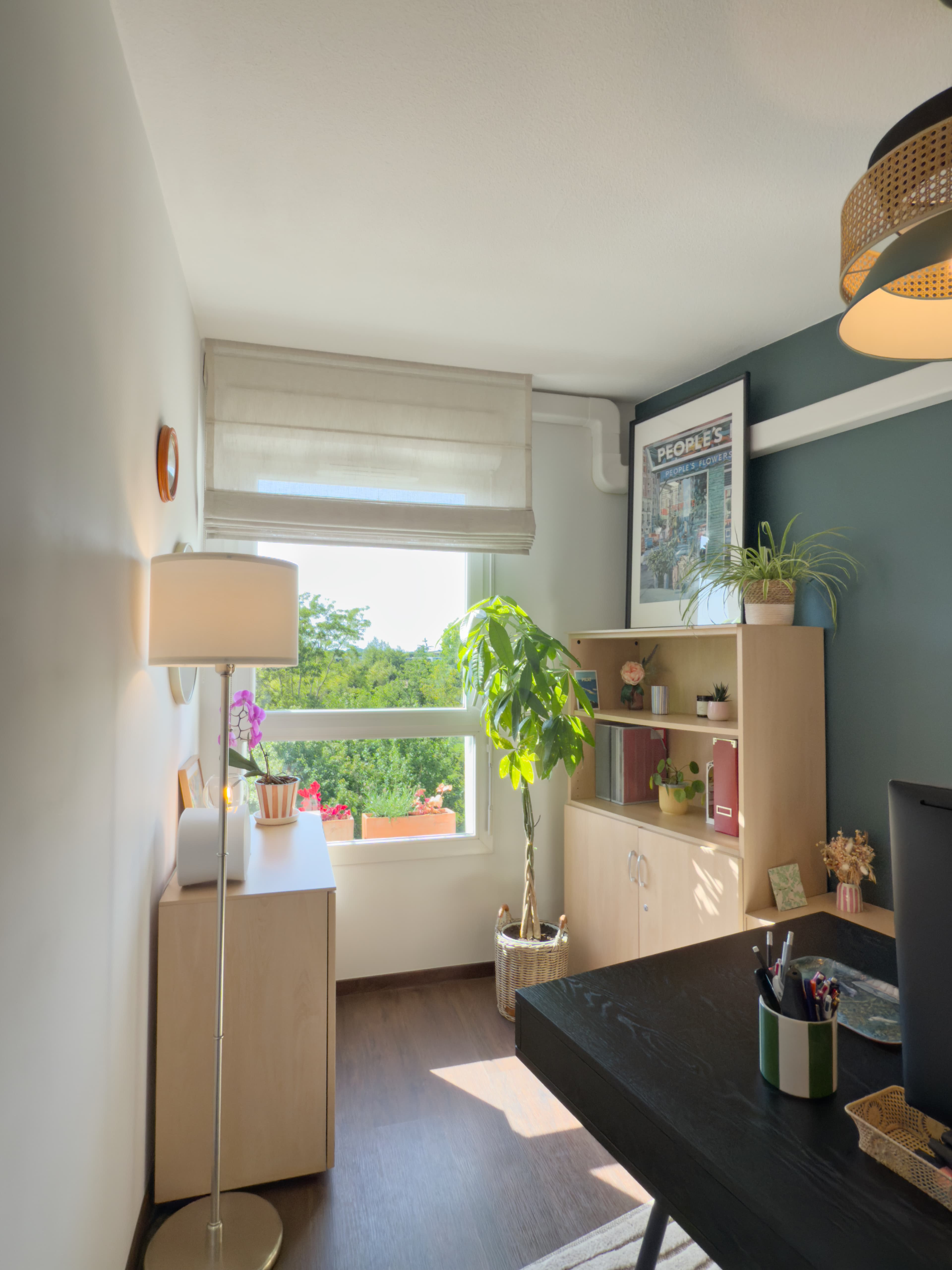 Détail rangements de la deuxième chambre